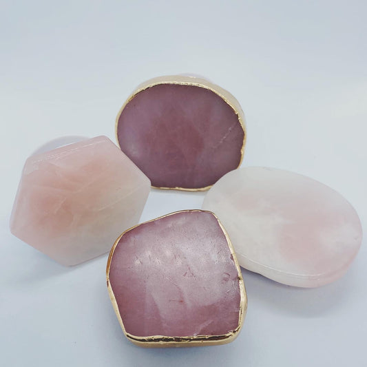 Rose Quartz Crystal Collection Phone Grips