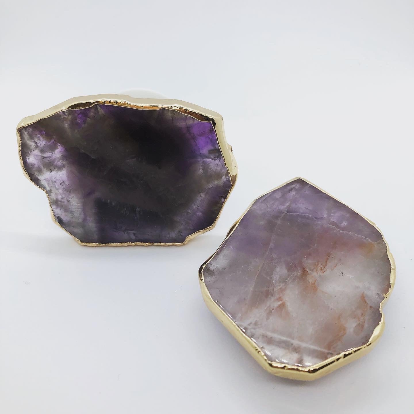 Amethyst Collection Crystal Phone Holder